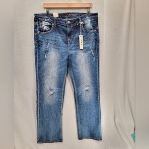 NWT GRACE Straight Denim Jeans plus size- 19